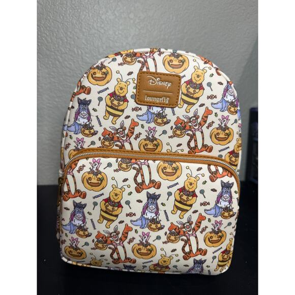 Loungefly Disney Winnie The Pooh Halloween Costumes Mini Backpack - Picture 1 of 6